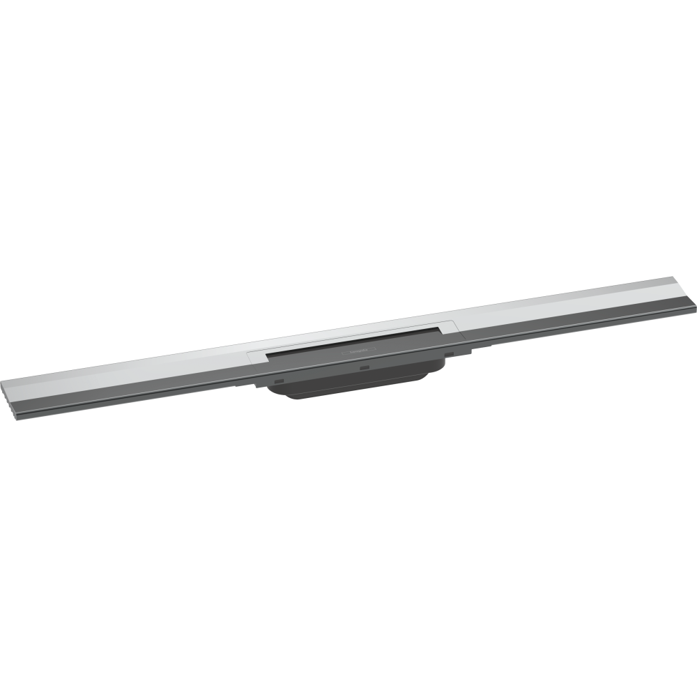 Caniveau de douche HANSGROHE linéaire 80 cm à découper pour montage mural chromé 56051000 | Batinea