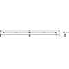Barre mural HANSGROHE WallStoris 70 cm