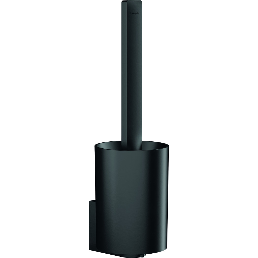 Porte-brosse HANSGROHE WC pour montage mural noir mat 27927670 | Batinea