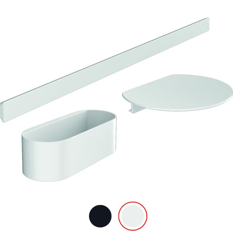 Ensemble de 3 accessoires pour la salle de bains HANSGROHE WallStoris