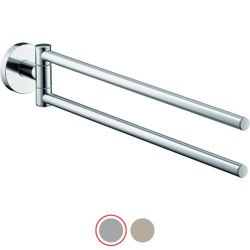 Barre porte-serviette double HANSGROHE Logis
