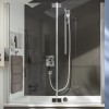 AMBIANCE Pare bain-douche 120 cm, à poser en niche, Chrome Jacob Delafon
