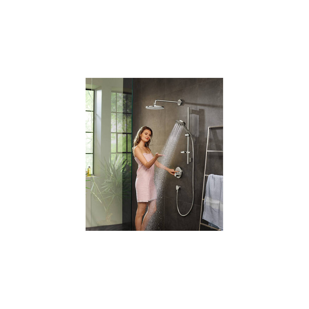Douchette 3 jets HANSGROHE Raindance Select S 120 PowderRain bronze brossé | Batinea