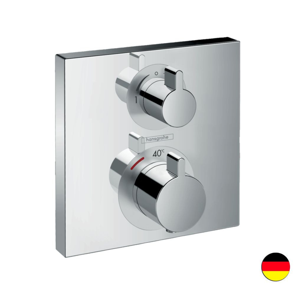Façade mitigeur thermostatique Ecostat Square Hansgrohe