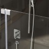 Baignoire Capsule Jacob Delafon 120x80 Blanc avec vidage + Pare bain-douche d’angle 120 x 80 cm,  
