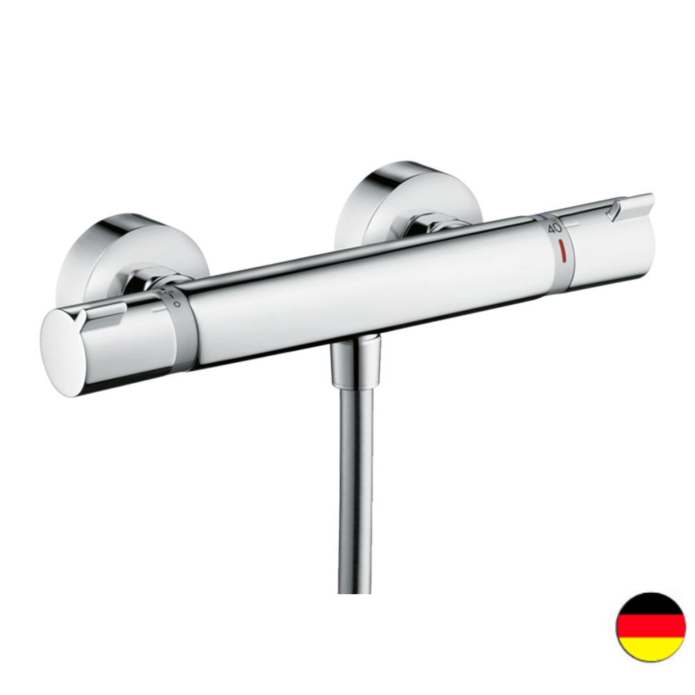 Bronze/Noir Mitigeur Douche Thermostatique Hansgrohe Ecostat Comfort Chromé