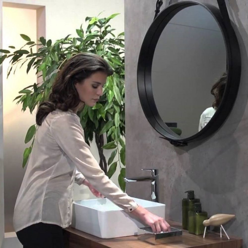 Lot de 2 mitigeurs de lavabo HANSGROHE Talis, noir mat