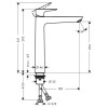 Mitigeur de lavabo 240, sans tirette ni vidage  