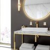 Mitigeur de lavabo 240  aspect doré poli Hansgrohe