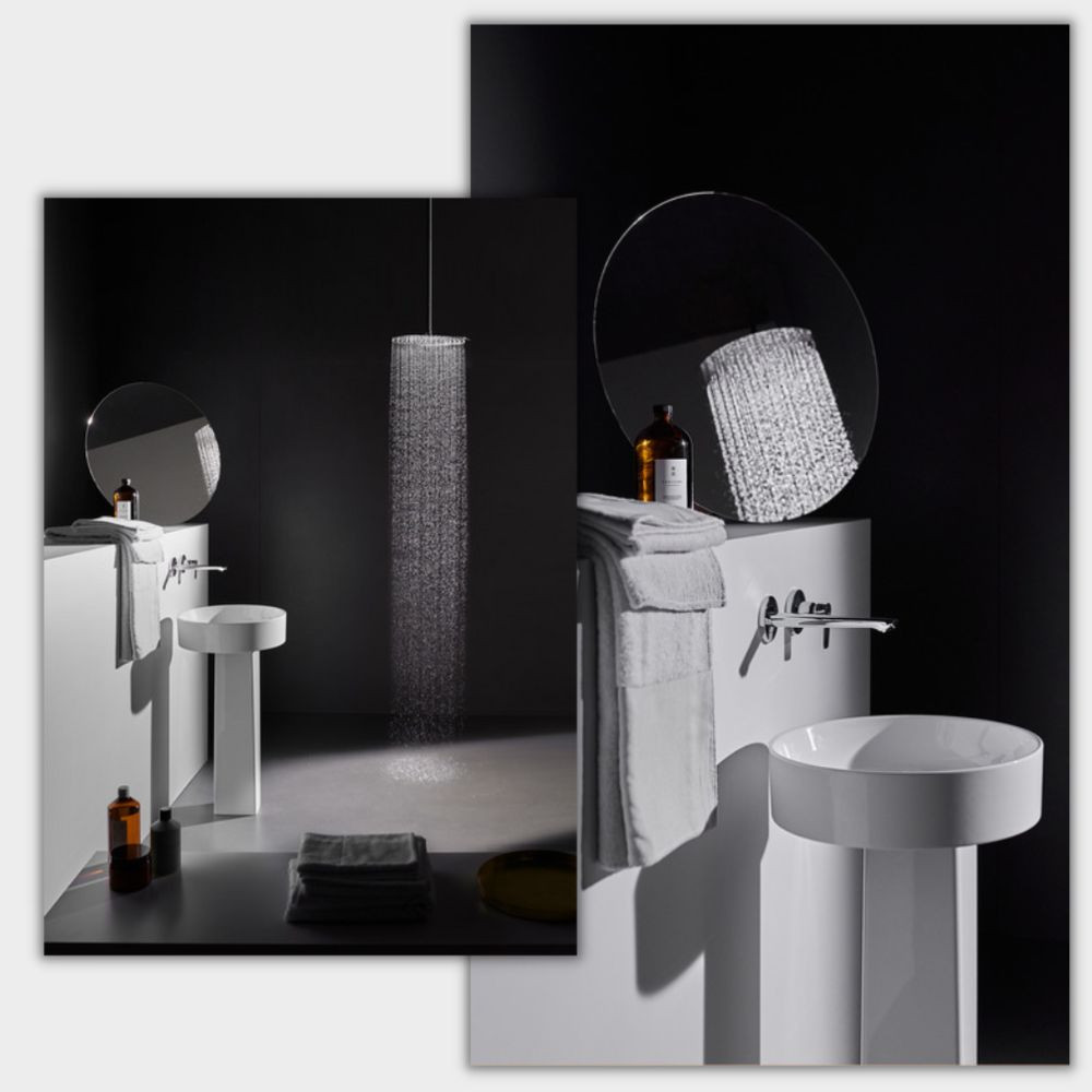 Lavabo double vasque à poser IDEAL STANDARD Conca, Design  