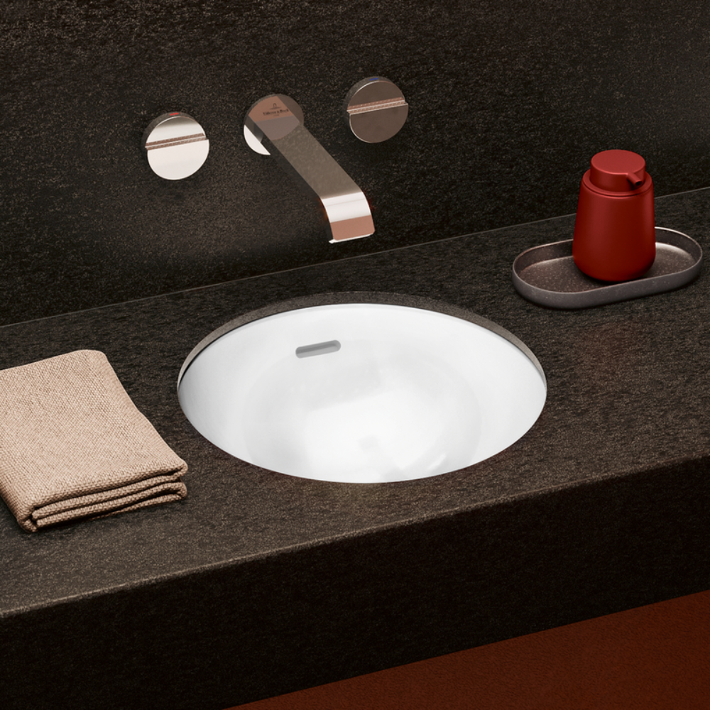 Vasque ronde à encastrer par-dessous VILLEROY ET BOCH Loop & Friends TitanCeram