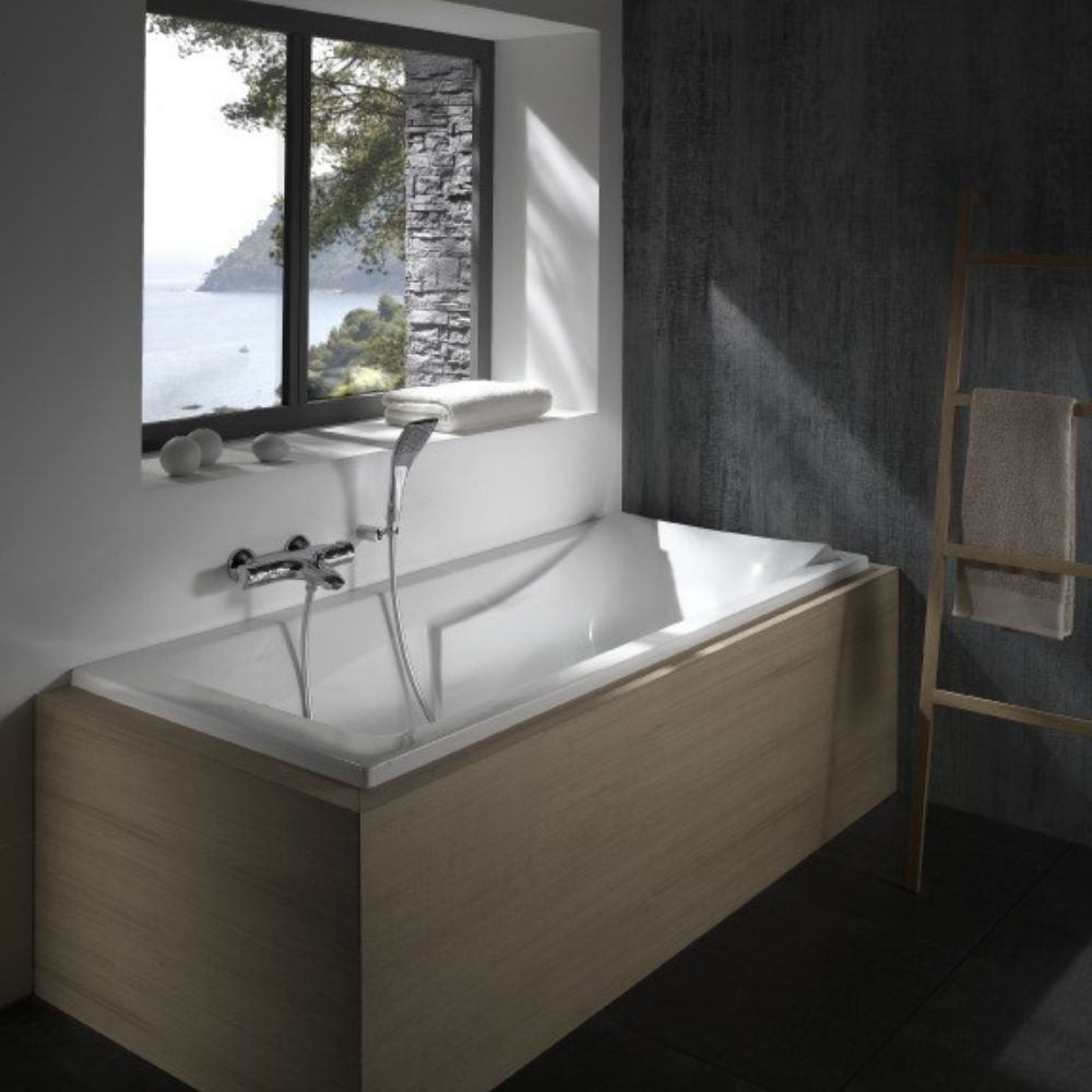 Pack baignoire droite JACOB DELAFON Corvette + pare bain