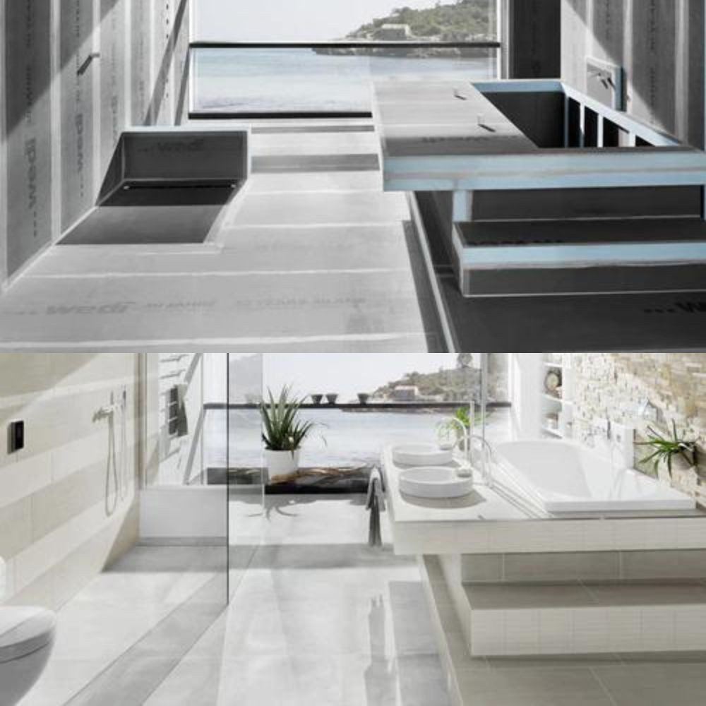 Panneaux de construction WEDI, XL, 250 x 120 cm | Batinea