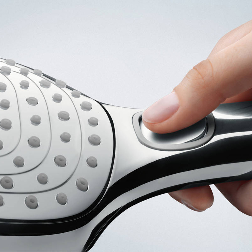 Douchette à main HANSGROHE Raindance Select E 3 jets chromé bouton select