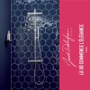 Pack douche avec receveur 120 x 90 cm, colonne douche Brigitte et paroi de douche 