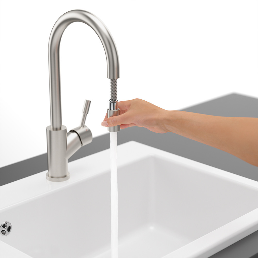 Robinet cuisine VILLEROY ET BOCH Umbrella flex | Batinea