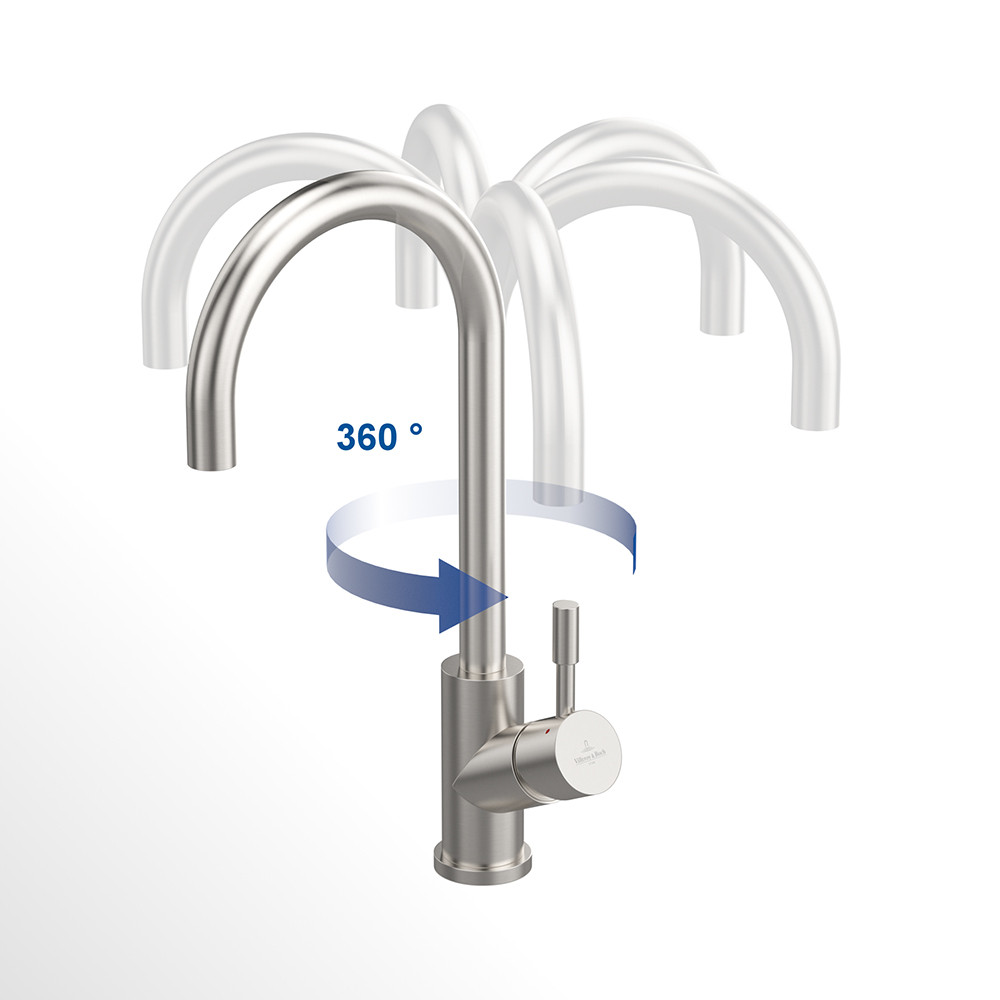 Robinet cuisine VILLEROY ET BOCH Umbrella flex | Batinea