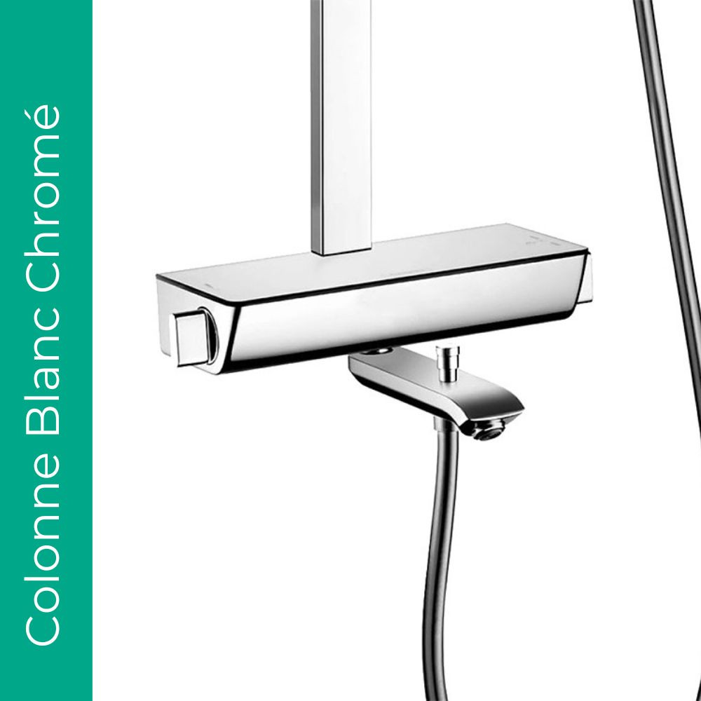 Colonne bain douche thermostatique HANSGROHE Raindance E 360  | Batinea