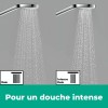 les deux jets de la douchette