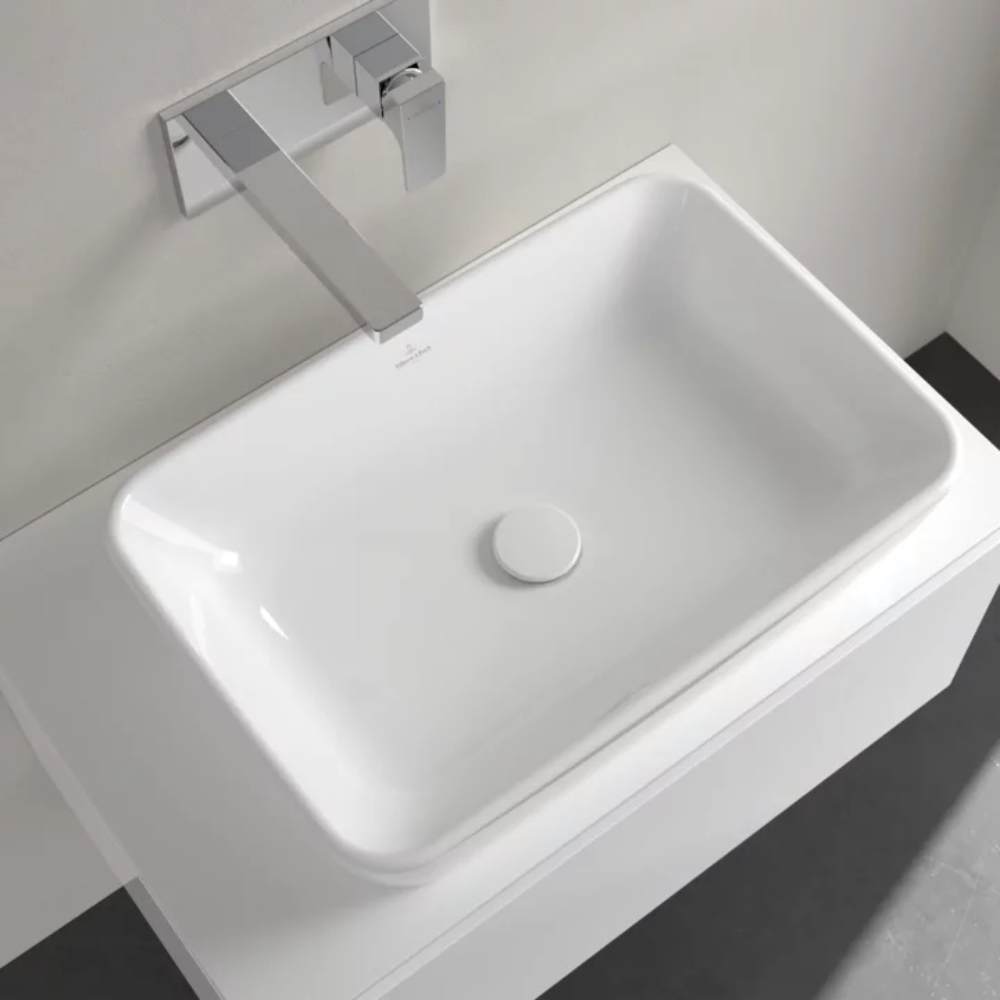 Vasque rectangle à poser VILLEROY ET BOCH Architectura | Batinea