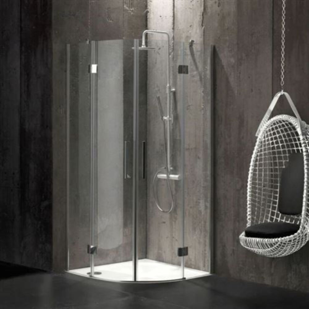 Receveur douche d'angle antidérapant gauche 120 x 90 cm Jacob delafon Flight
