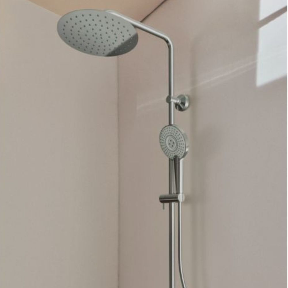 Colonne douche thermostatique IDEAL STANDARD douchette ronde Ceratherm S200  | Batinea