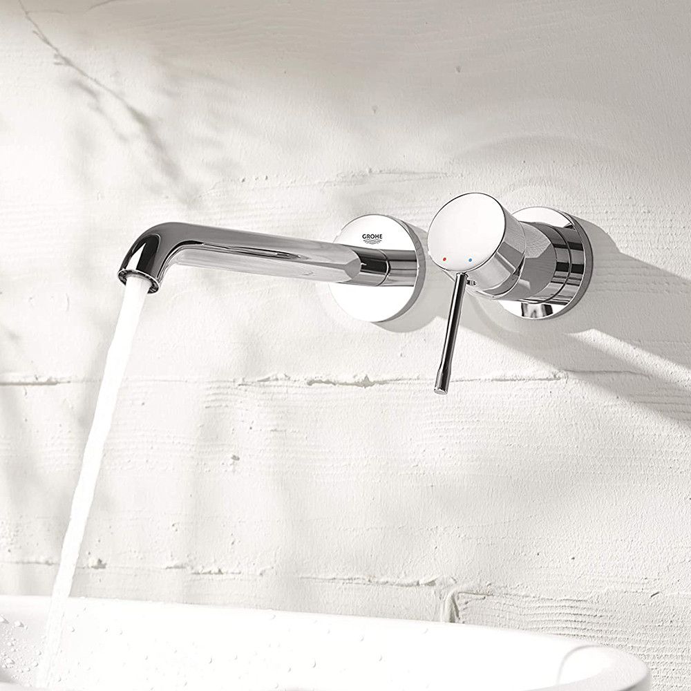 ambiance Mitigeur mural lavabo Grohe Essence - Taille M - Chromé