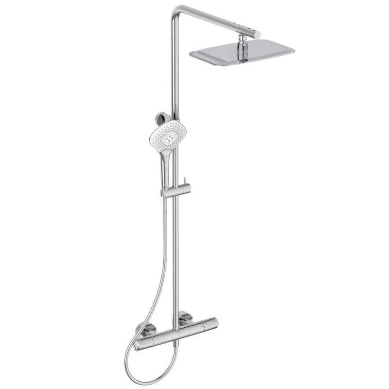 Colonne douche IDEAL STANDARD téléscopique Ceratherm T100 (COLONNE DOUCHE ET BAIN DOUCHE)