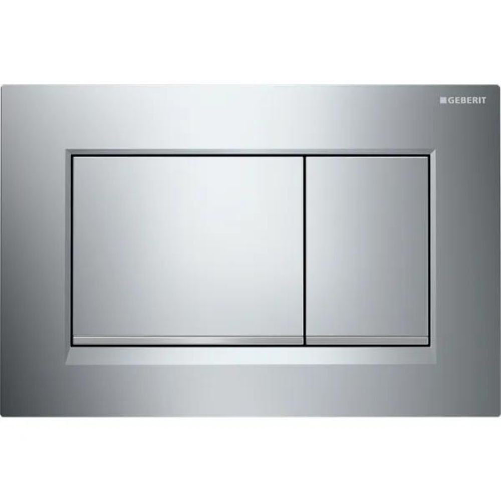 Plaque de commande WC GEBERIT Sigma30 double touche