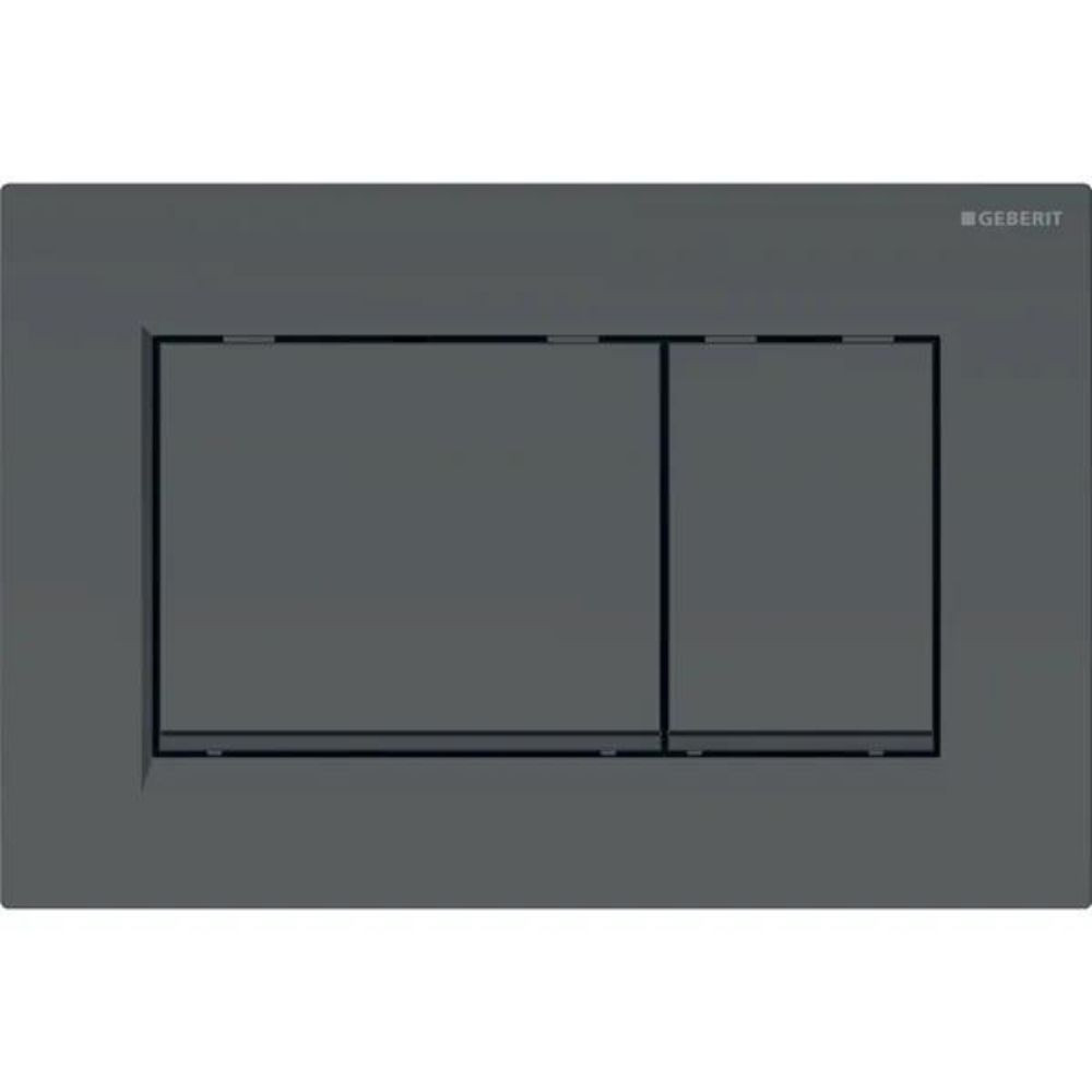 Plaque de commande WC GEBERIT Sigma30 double touche