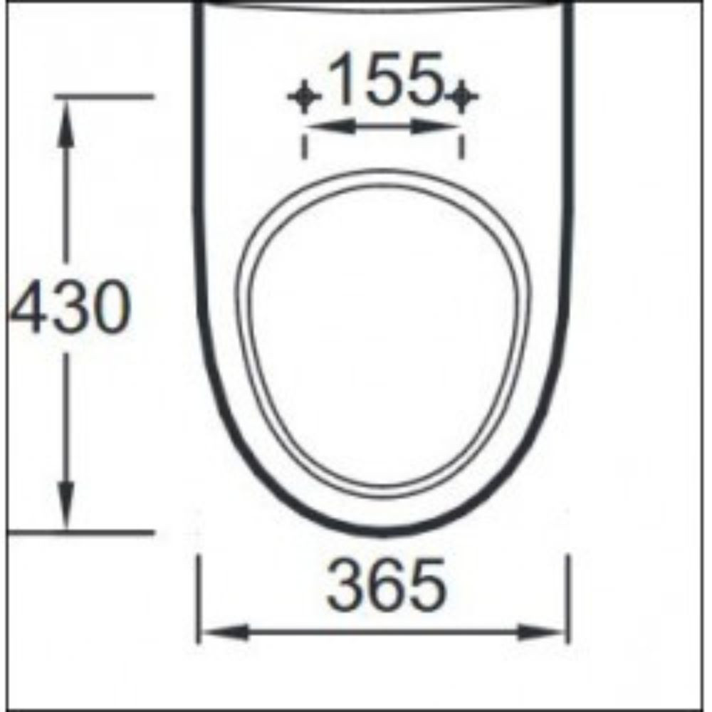 Abattant WC JACOB DELAFON Odeon up 8407K-00