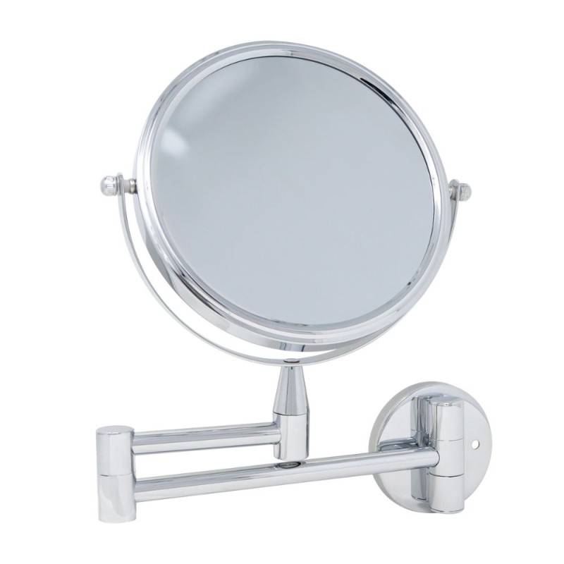 Miroir grossissant 7x BANYDEA a fixer avec perçage ou adhésif