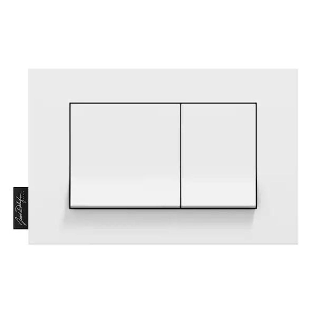 Pack WC suspendu sans bride JACOB DELAFON Nouvelle vague plaque blanc brillant