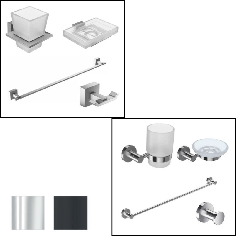 Accessoires de salle de bain JACOB DELAFON Collection Eo