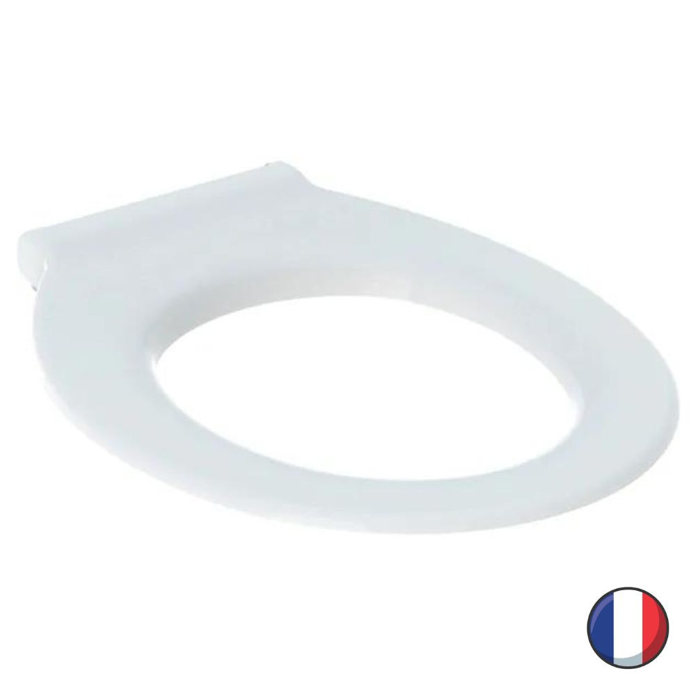 Lunette d'abattant GEBERIT Renova Comfort, adapté PMR, antibactérien