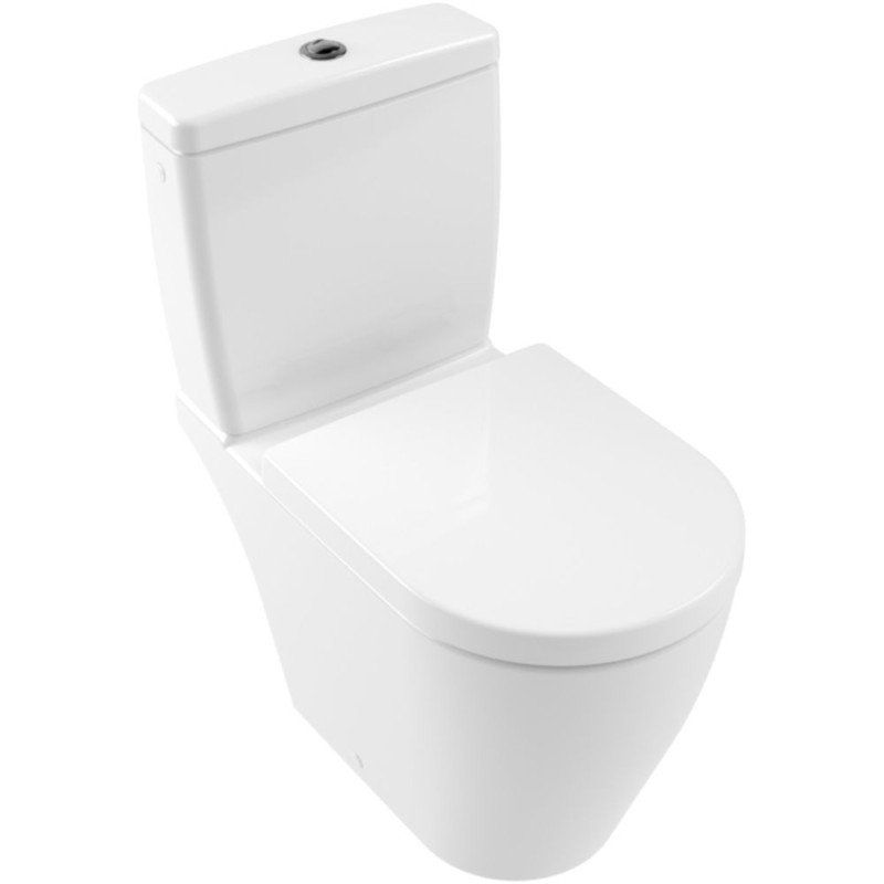 WC à poser VILLEROY ET BOCH Avento compact sans bride + abattant