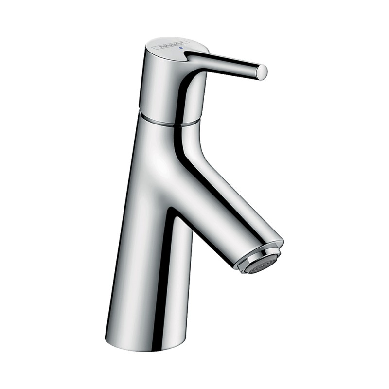 Robinet de lave-mains 80 eau froide sans tirette ni vidage chromé
