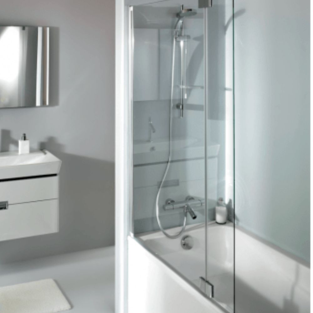 Baignoire droite JACOB DELAFON Evok, deux places + pare bain | Batinea