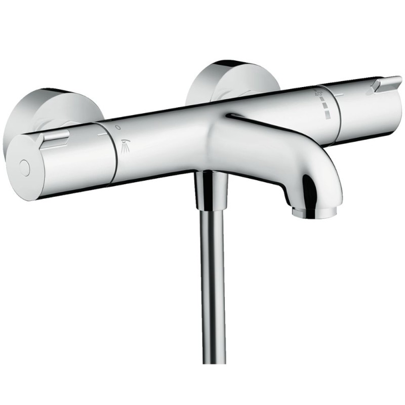 Mitigeur bain douche thermostatique mural 2 trous Hansgrohe 1001 chrome