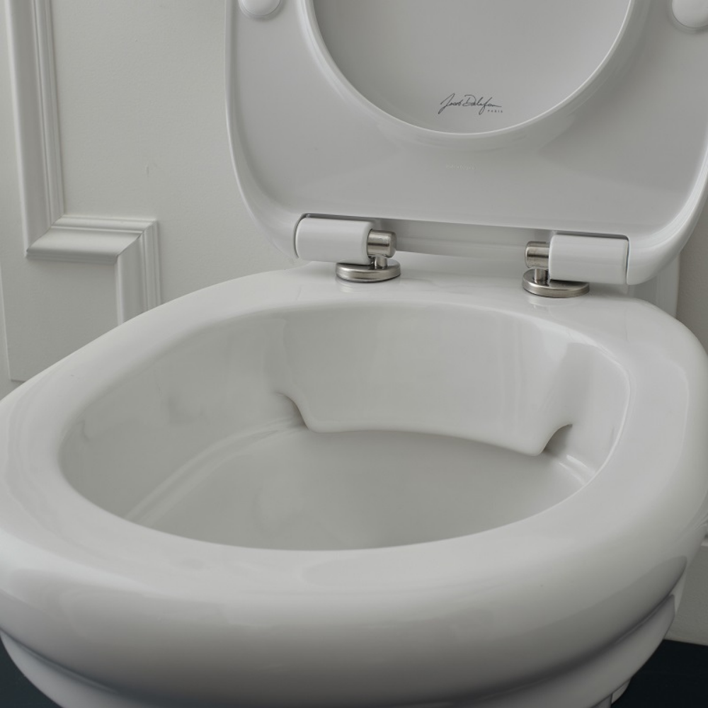 image Pack WC au sol sans bride JACOB DELAFON Cléo 1889 + réservoir + abattant