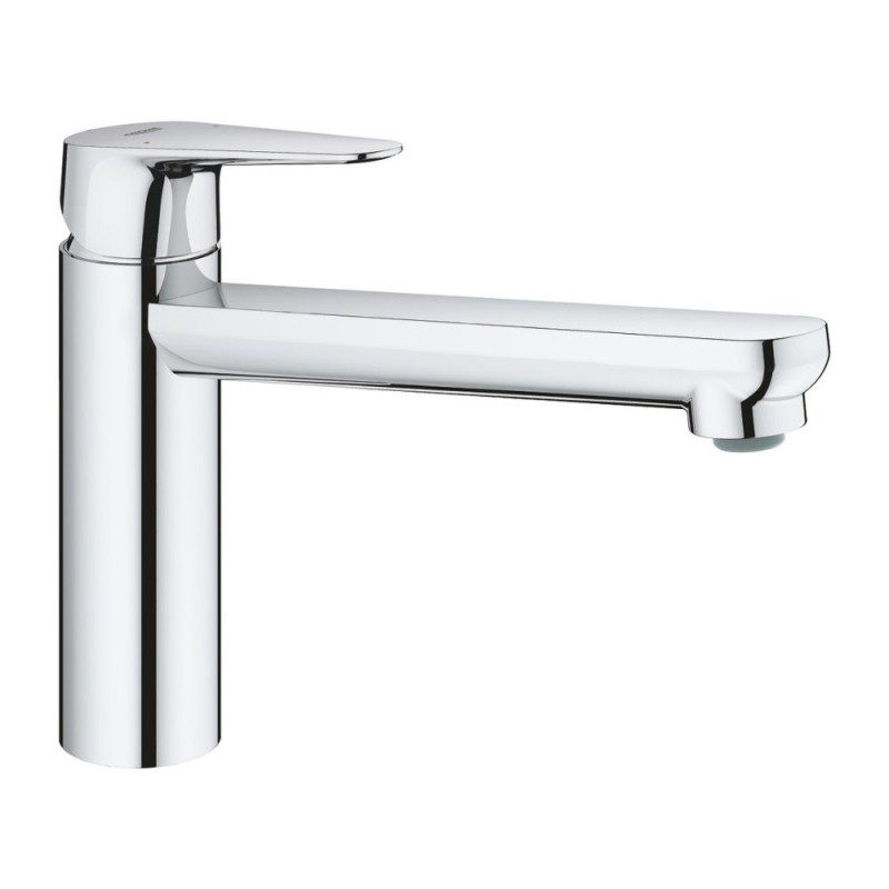 Robinet de cuisine bec médium GROHE Quickfix Start Curve chromé