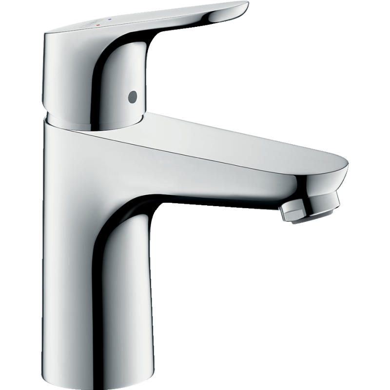 Mitigeur HANSGROHE 100 Eco C3 avec tirette vidage nettoyant