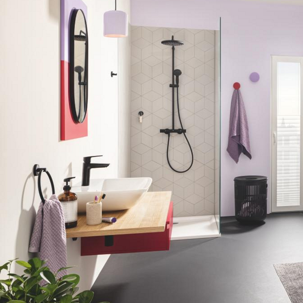 Image d'ambiance - Lot de 2 mitigeurs lavabo GROHE Start noir M