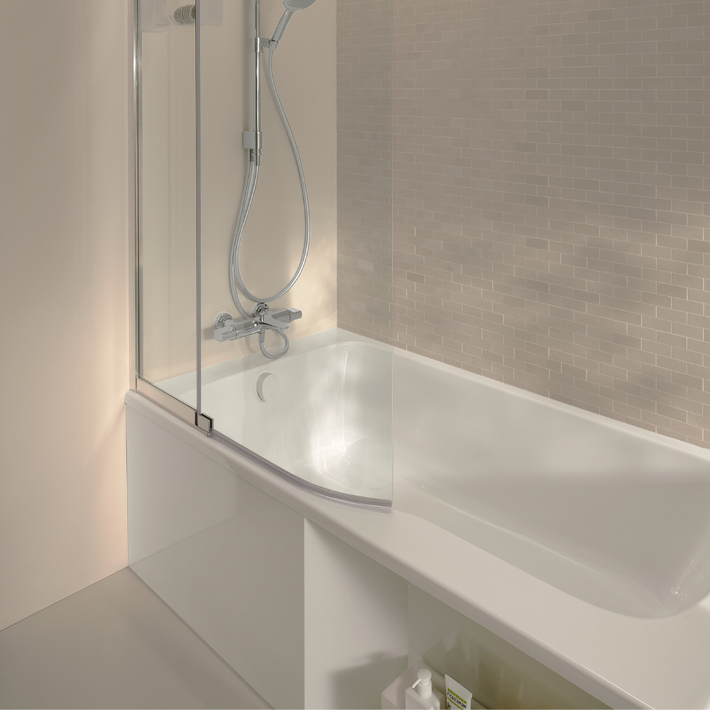 ambiance Tablier bain douche JACOB DELAFON Malice avec boîte de rangement