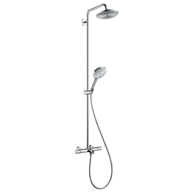 Colonne bain douche thermostatique HANSGROHE Raindance S 240 chromé