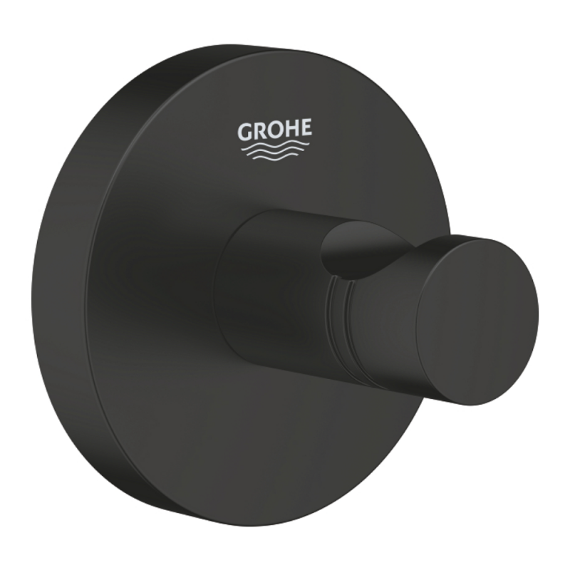 Présentation de la Patère murale GROHE Start noir mat