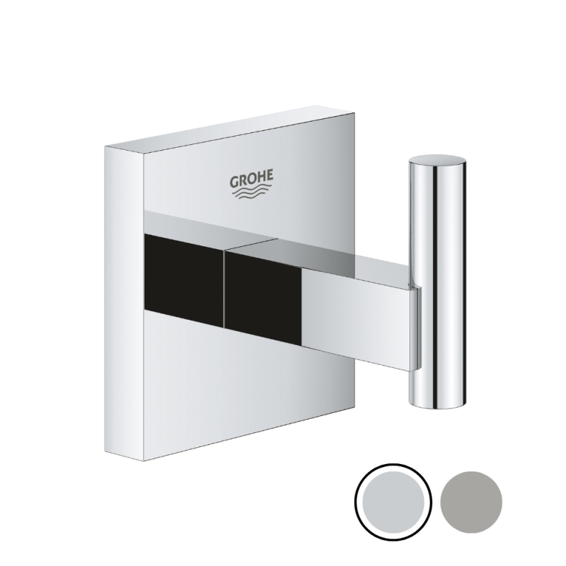 patère murale grohe start cube choix de la couleur