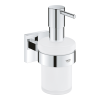 Distributeur de savon avec support grohe start cube chromé