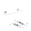 Etagere grohe start cube 53 cm chromé avec colle