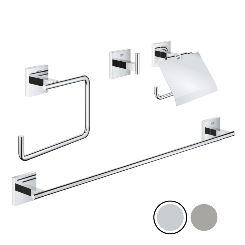 ensemble d accessoires 4 in 1 grohe start cube
